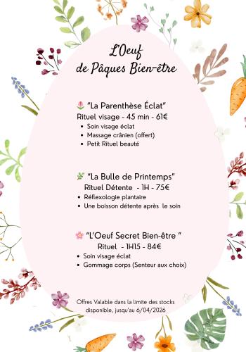 🌸 L’Œuf de Pâques Bien-être est enfin arrivé 🌸